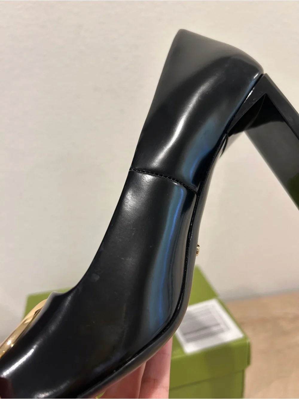NIB Tory Burch Women's Ring Hardware Pumps 85mm Black, Size 7.5, $450 Retail